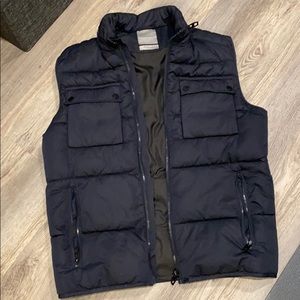 Zara Man Navy Vest Excellent Condition